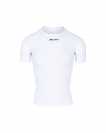 Echelon Performance Short Sleeve Unisex Baselayer White